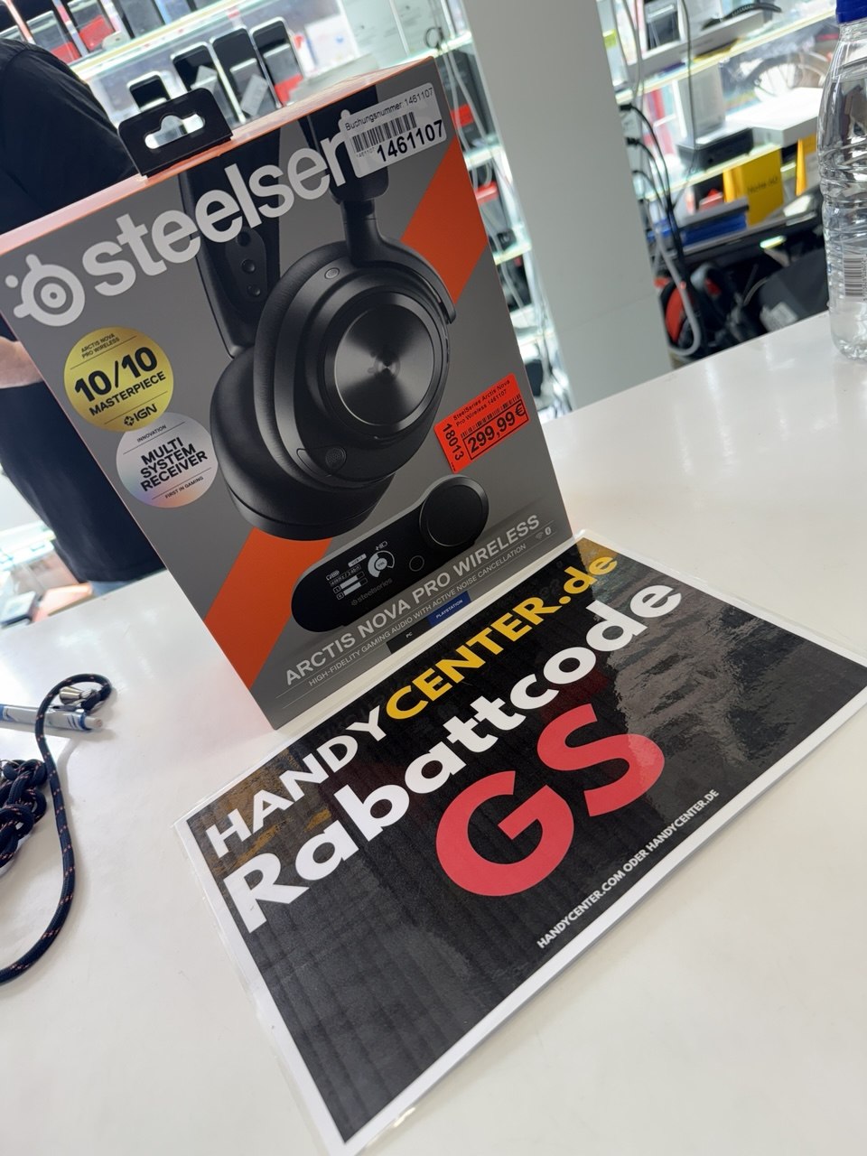 SteelSeries Arctis Nova Pro Wireless () Gaming-Headset, Schwarz | Heute angekauft 09.04. 11:20 | Preis? 📞 0175 90 777 77