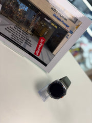 Michaels-Passage Smartwatch schwarz mit grauem Armband