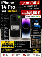 iPhone 14 Pro 128GB Space Black