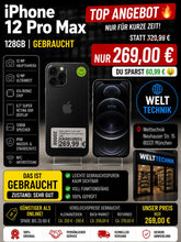 iPhone 12 Pro Max 128GB- Refurbished