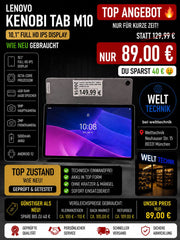 Lenovo Tab M10 10.1" Tablet