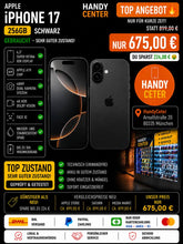 Apple iPhone 17 256GB Schwarz