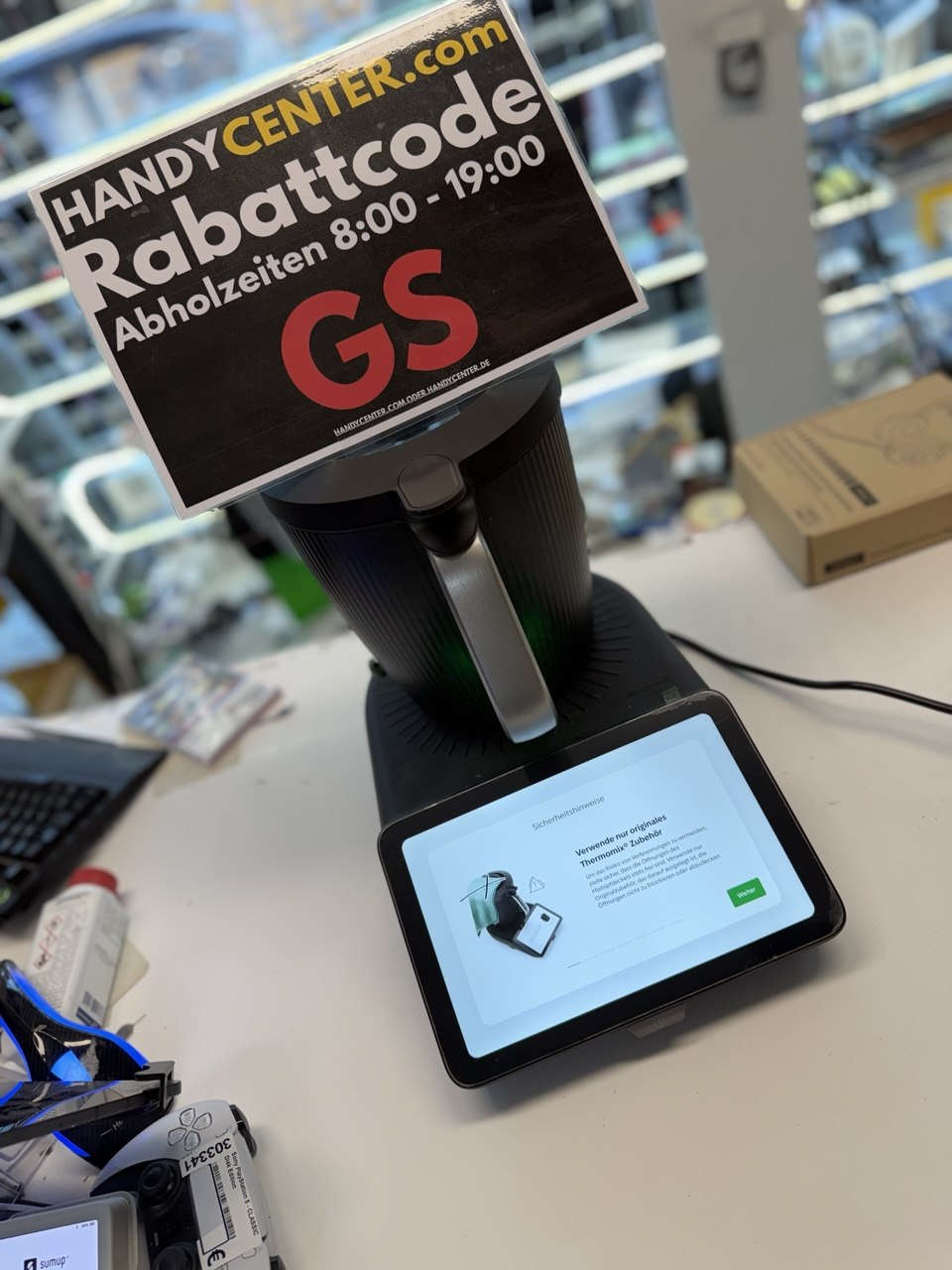 Produktinformationen Standgerät mit Standfuß