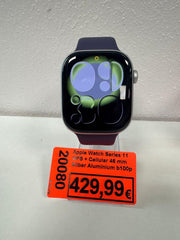 Apple Watch Series 11 GPS + Cellular 46 mm Silber Aluminium