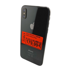 Apple iPhone X 256GB Space Grau  b74p