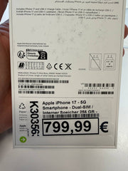 Apple iPhone 17- 5G Smartphone, 256GB, Mist Blue
