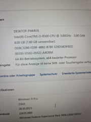 DELL PC OptiPlex 5060  i5-8500 6x3,00GHz 8GB RAM 256GB SDD Intel GPU 630 3,9GB