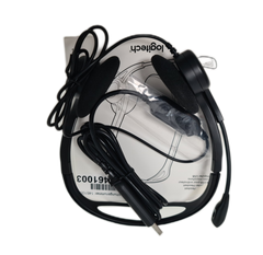 Logitech PC Headset 960 USB schwarz USB-Anschluss