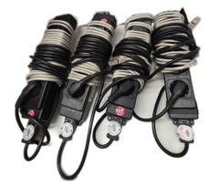 4 Stück Steckdosen WIPO LAN CAT 3M 6 Digitus LAN Kabel 3 Meter Wipo Euroleiste Typ 60040/V #1