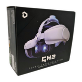 Quest 3s VR Elite-Kopfband: Desktek QH3 Double Knobs Head Strap