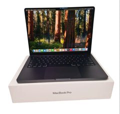 Apple MacBook Pro 14" M4 (2024) Space Schwarz MW2U3D/A Ladezyklen 12 Batterie 100% 1501117