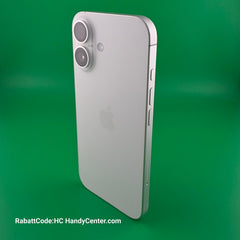 Apple iPhone 16 128GB Weiss Akku100p kratzer Dellen-SONDERPREIS-