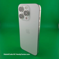 Apple iPhone 16 Pro 128GB Titanium Silber b100p 1452098