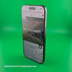 Apple iPhone 16 Pro – 128GB – Schwarz – Akku 100 % – nur 131 Ladezyklen Akku deckel NEU