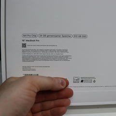 Apple MacBook Pro 16.2 M4 Pro 24GB RAM 512GB SSD OVP 2024