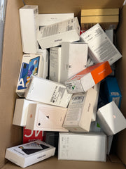 Apple iPhone Boxen & Samsung Verpackungen | Schachtel Karton MIX | 2x Umzugskarton