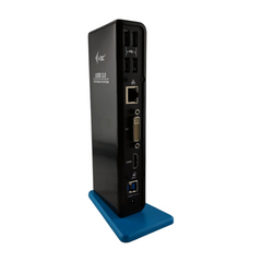 i-tec USB 3.0/USB-C Dual HDMI Dockingstation - Schwarz (U3DUALHDMIDOCK)