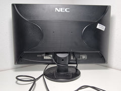 NEC AccuSync AS242W, 61 cm (24"), 1920 x 1080 Pixel, Full HD, LED, 5 ms, Schwarz