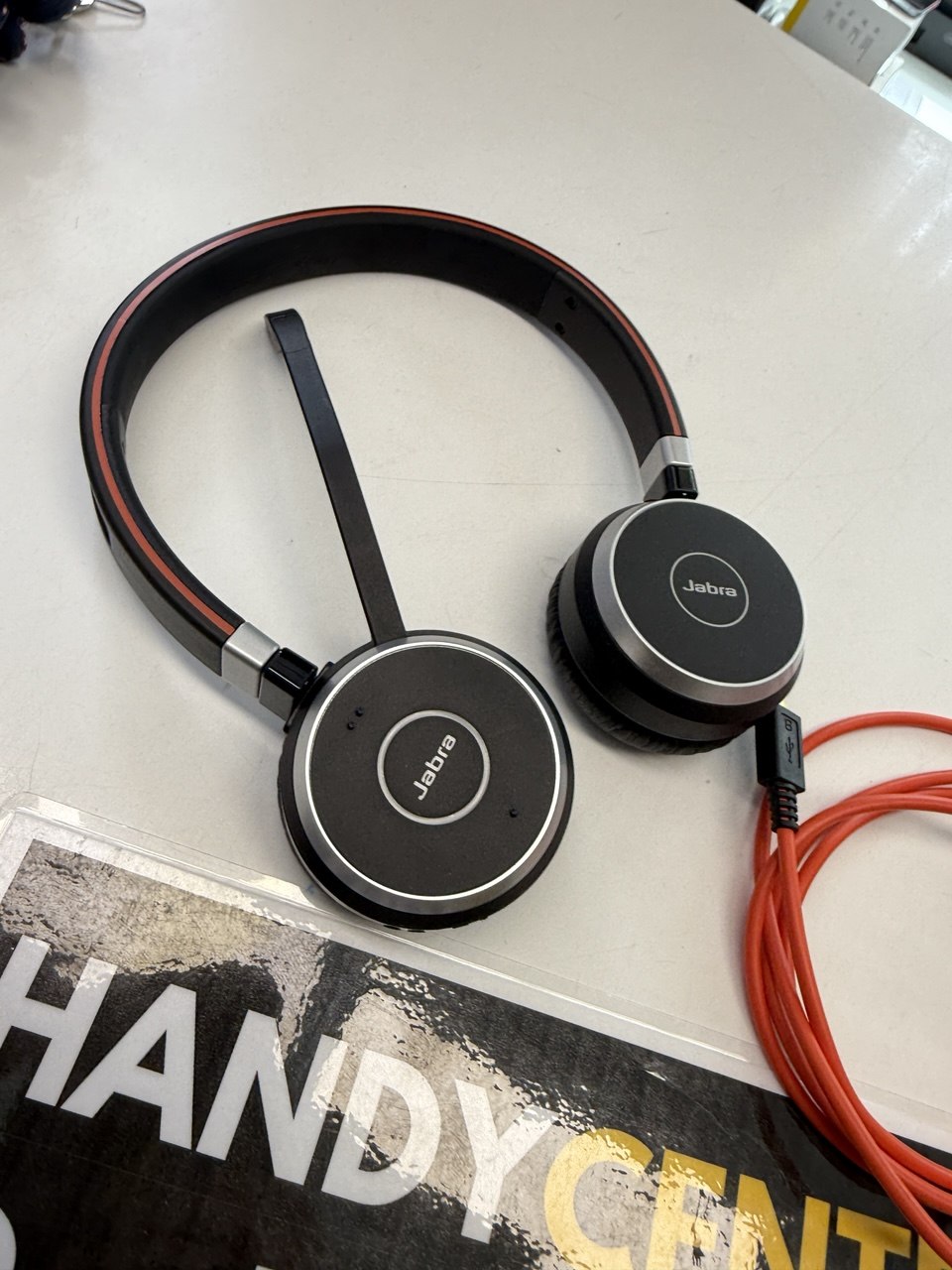 Jabra Evolve 65 SE Schnurloses Stereo-Headset – Bluetooth-Headset mit Mikrofon mit Geräuschunterdrückung, langlebigem Ak