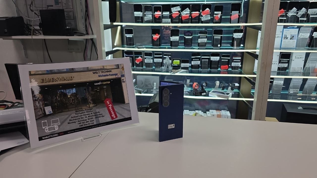 ...- Samsung Galaxy Z Ford 7 512 GB, 100 % Akkuzustand, macht bei | Heute angekauft 10.04. 09:25 | Preis? 📞 0175 90 777 