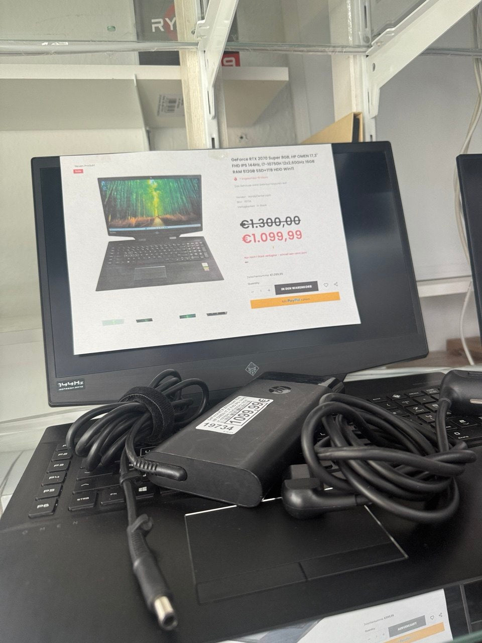 HP OMEN 17.3" Gaming Laptop RTX 2070 Super | Heute angekauft 10.04. 23:19 | Preis? 📞 0175 90 777 77