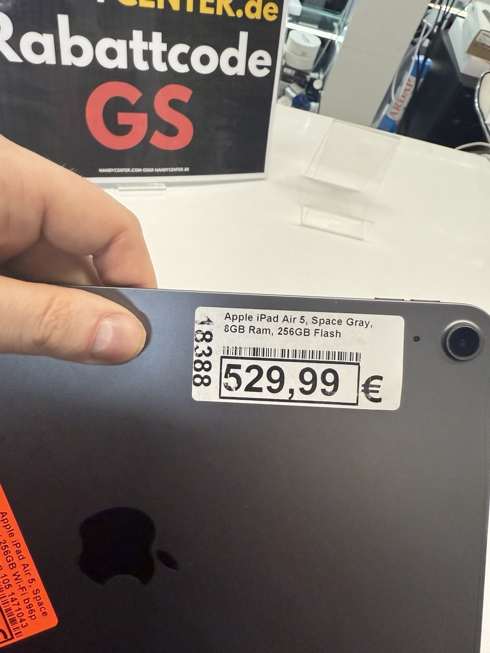 Apple iPad Air 5, Space Gray | Heute angekauft 12.04. 23:08 | Preis? 📞 0175 90 777 77