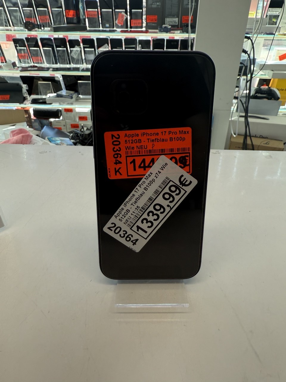Apple iPhone 17 Pro Max 512GB Tiefblau