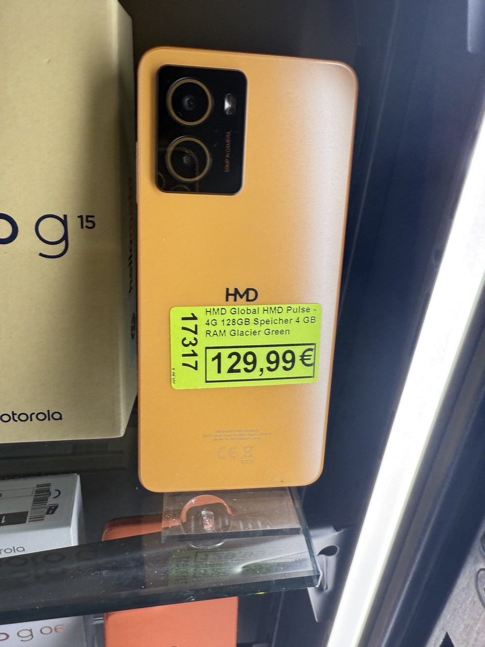 HMD Pulse 4G Smartphone, 128GB Speicher