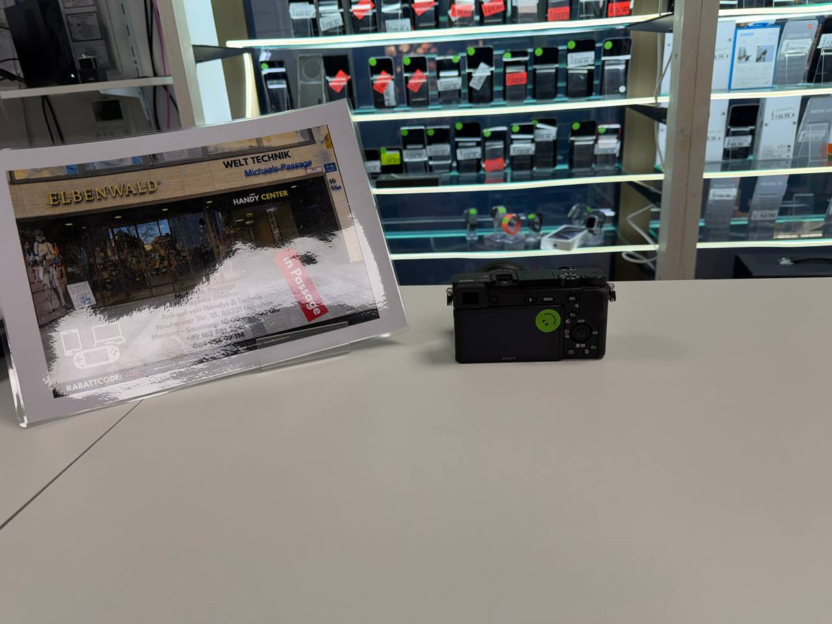Sony Alpha a6100 Mirrorless Kamera mit 16-50mm Objektiv