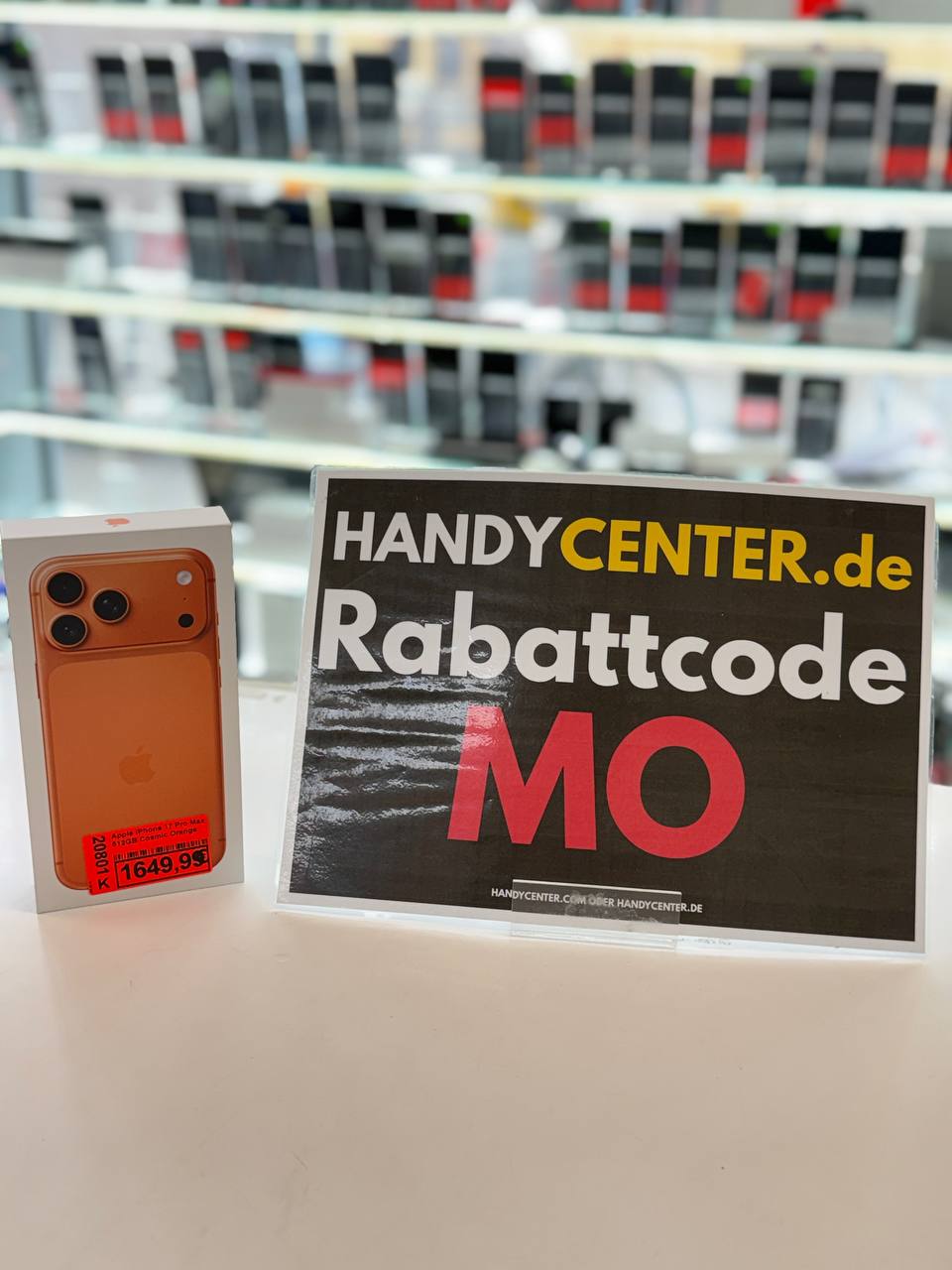 Apple iPhone 11 Pro Triple-Kamera Orange/Rot