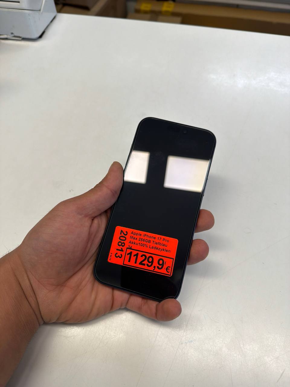 Apple iPhone 17 Pro Max, 256GB, Tiefblau