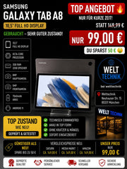 Samsung Galaxy Tab A8 Tablet