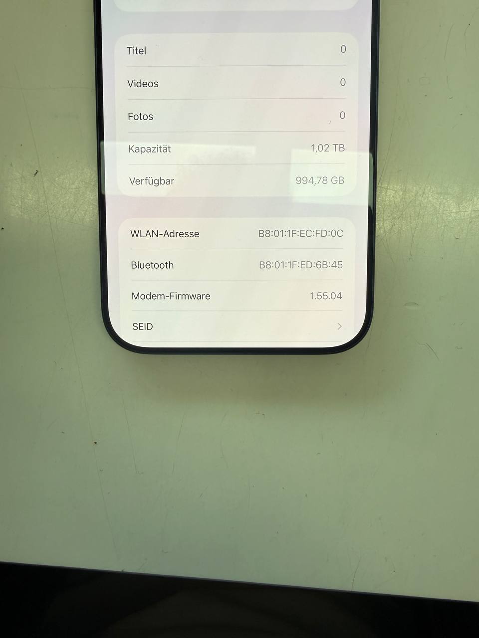 Apple iPhone Pro Serie, Midnight Black, Triple-Kamera