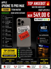 Apple iPhone 15 Pro Max 512GB