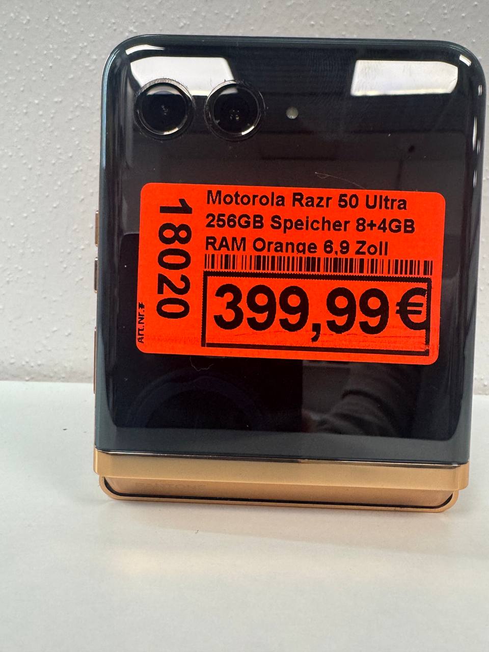 Motorola Razr 50 Ultra, 6,9 Zoll Foldable, Orange