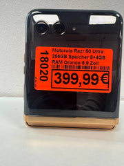 Motorola Razr 50 Ultra, 6,9 Zoll Foldable, Orange