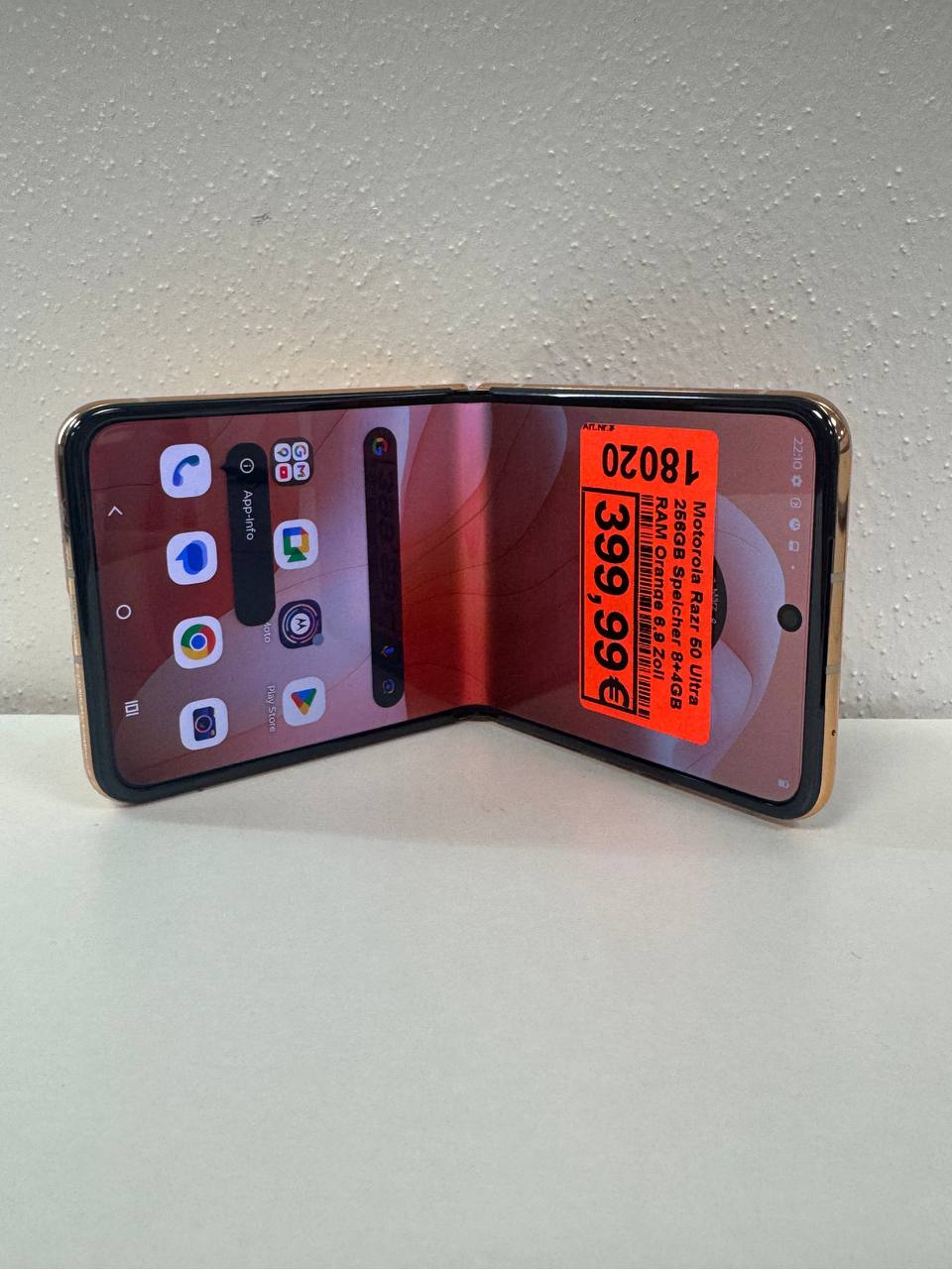 Motorola Razr 50 Ultra, 6,9 Zoll Foldable, Orange