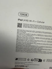 Apple iPad A16 Wi-Fi + Cellular 128GB Silber