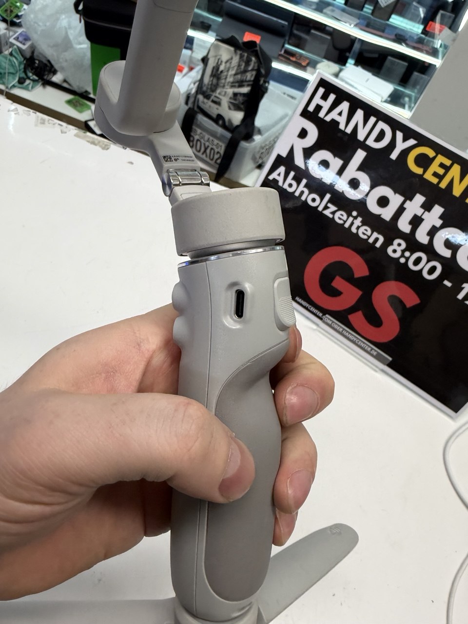 DJI OM 6 Smartphone Gimbal Stabilizer Grau
