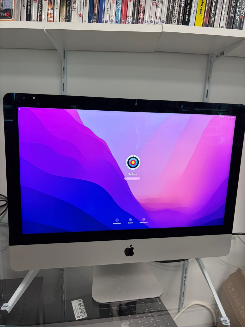 Apple iMac 21,5 Zoll 4K mit Radeon Pro 555
