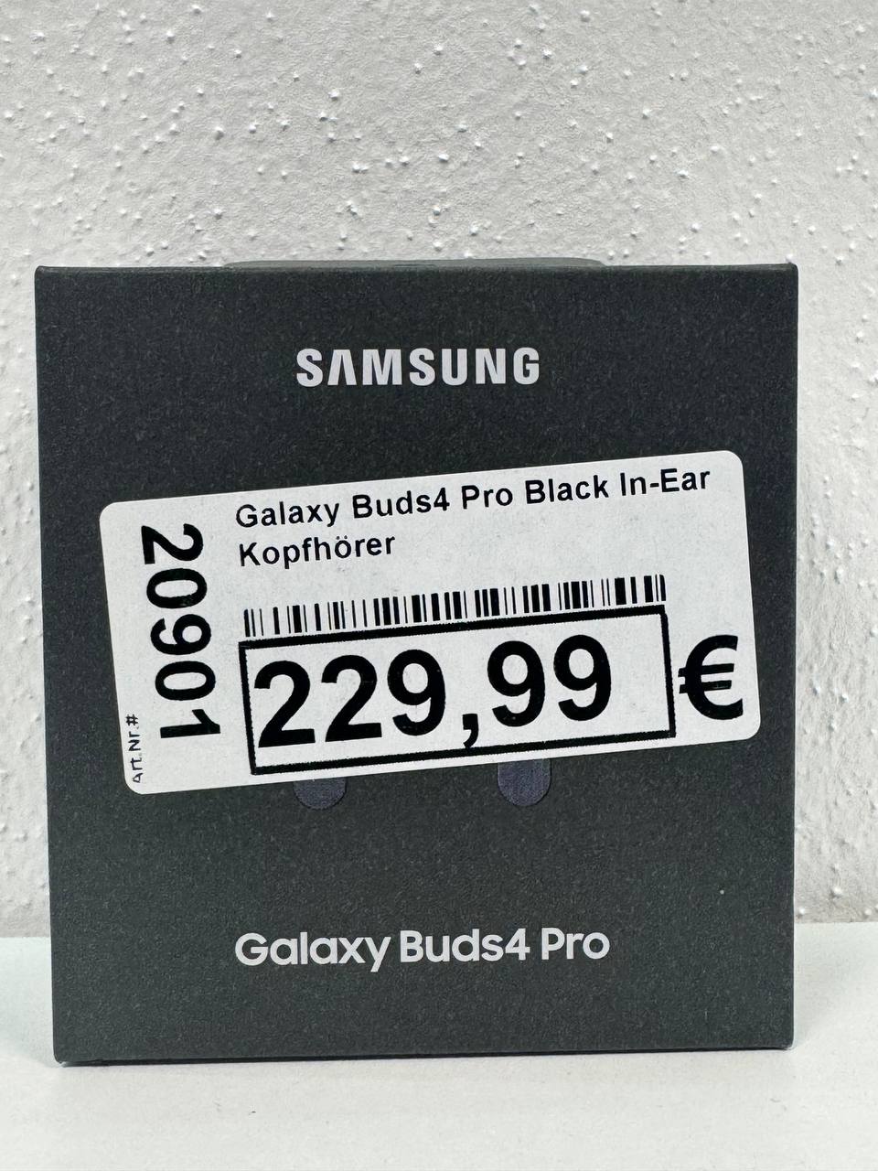 Samsung Galaxy Buds4 Pro In-Ear Kopfhörer Schwarz