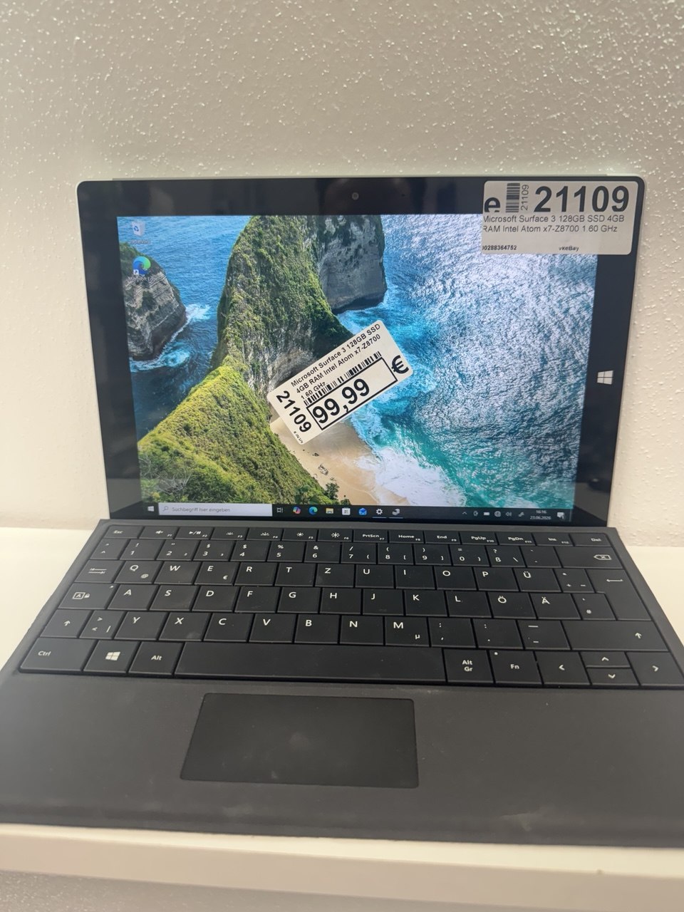 Microsoft Surface 3 Tablet- 128GB SSD, 4GB RAM