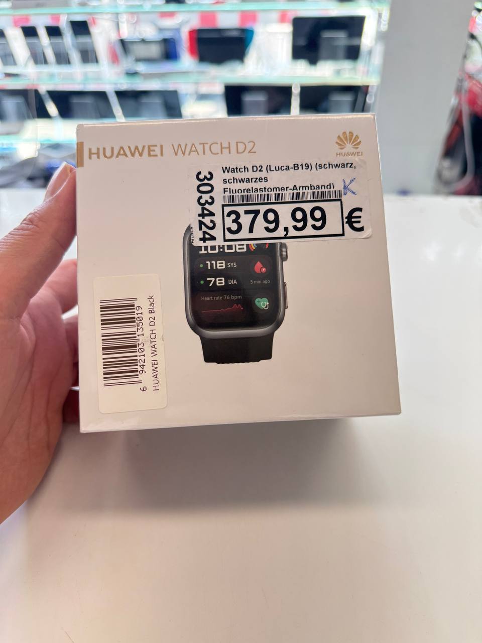 Huawei Watch D2 – Smartwatch mit Blutdruckmesser