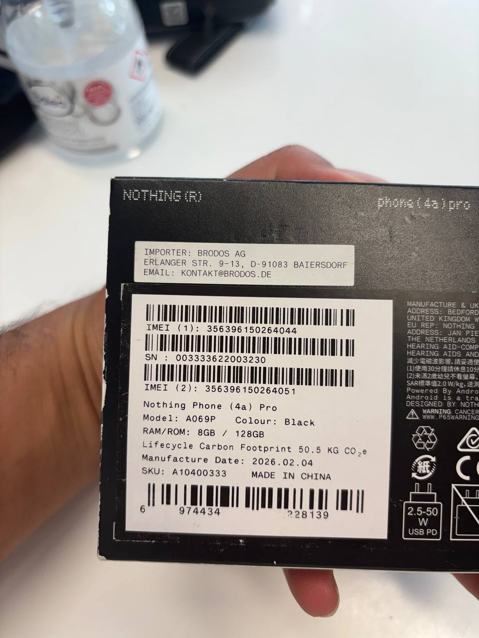 Nothing Phone (4a) Pro Smartphone A069P