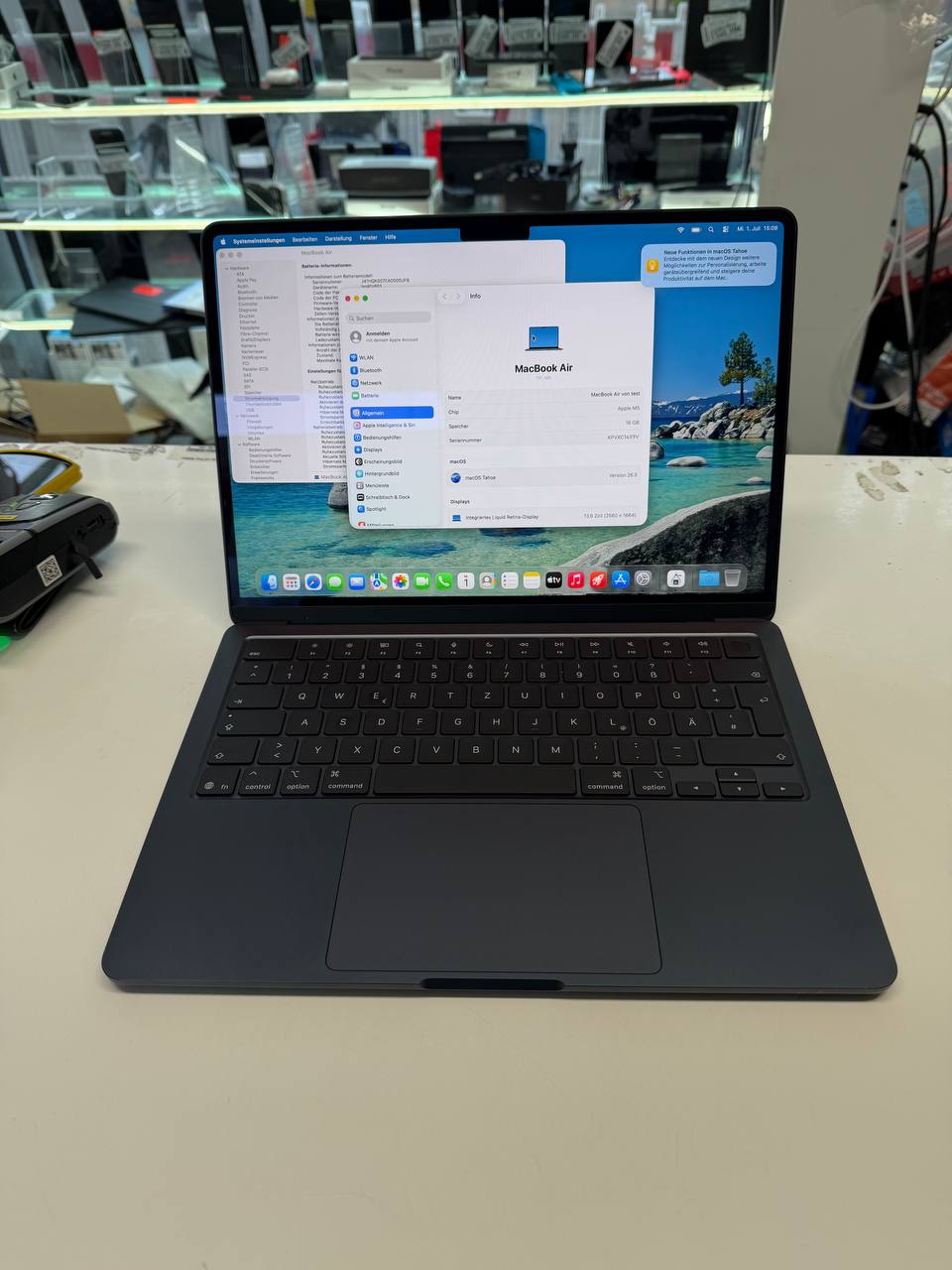 Apple MacBook Air M5 mit 16 GB RAM