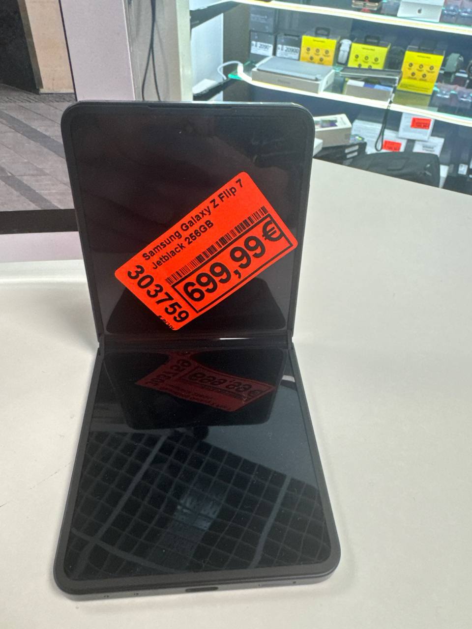Samsung Galaxy Z Flip 7, 256GB Jetblack