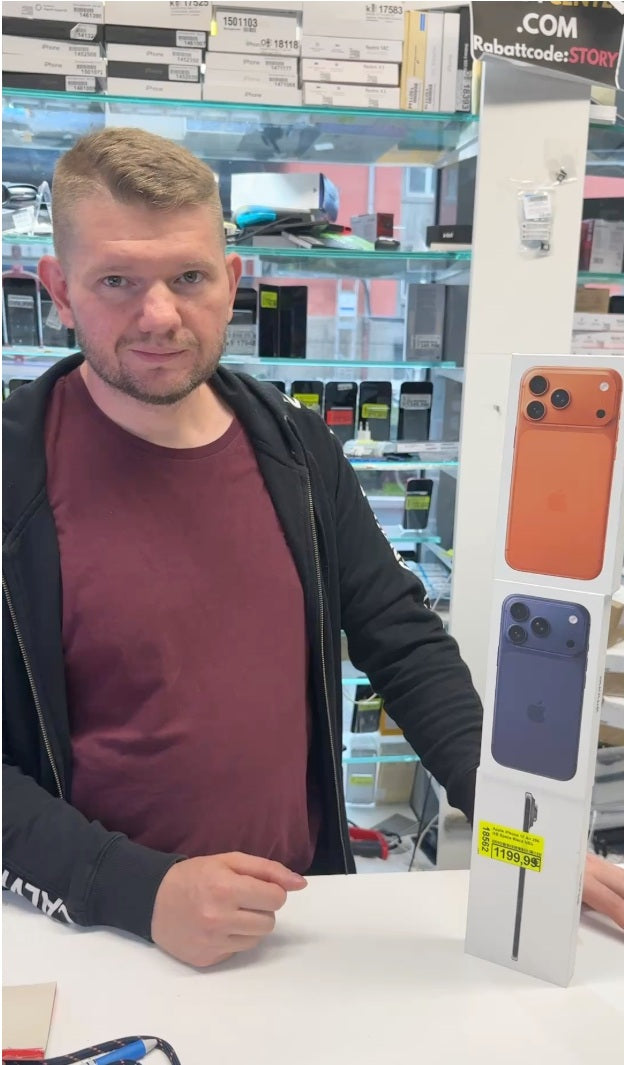 iPhone 17 Pro Max 2TB Kaufdatum: 19. September 2025 Gültig bis 18. September 2026