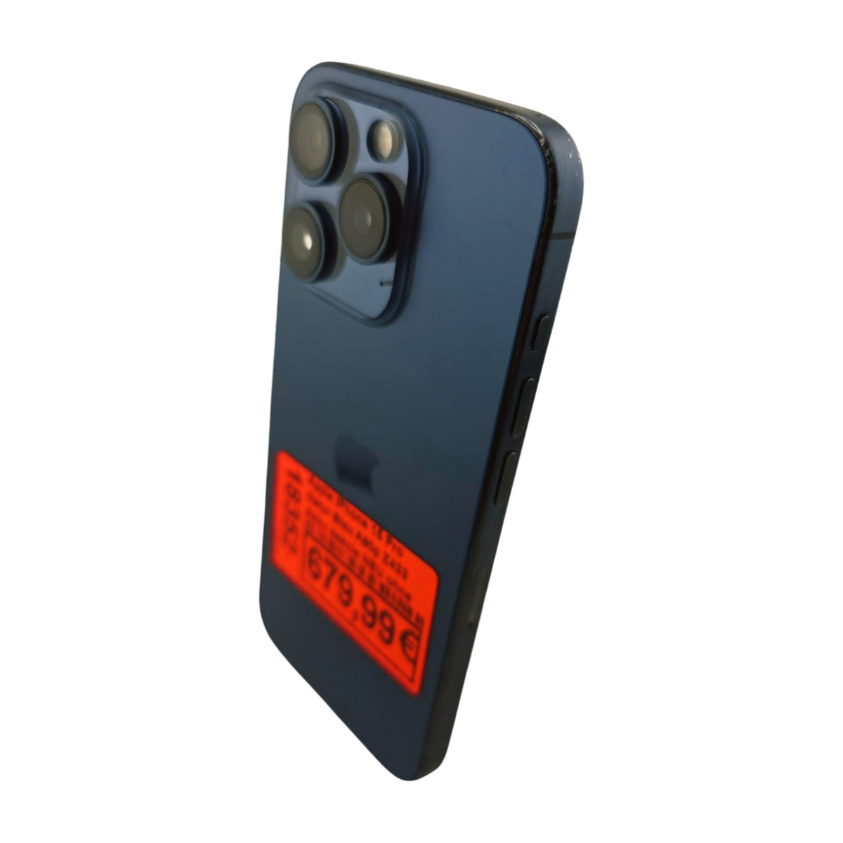 Apple iPhone 15 Pro Natur Blau A90p Z433 Akku dekcle NEU ohne Gewährlesitung