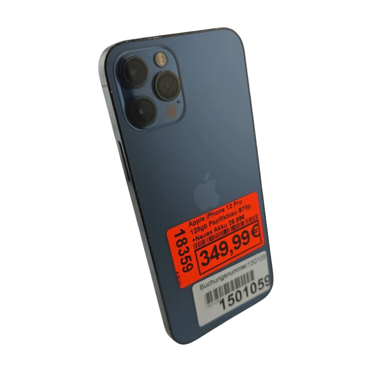Apple iPhone 12 Pro 128gb Pazifikblau B78p +Neues Akku 29,99€