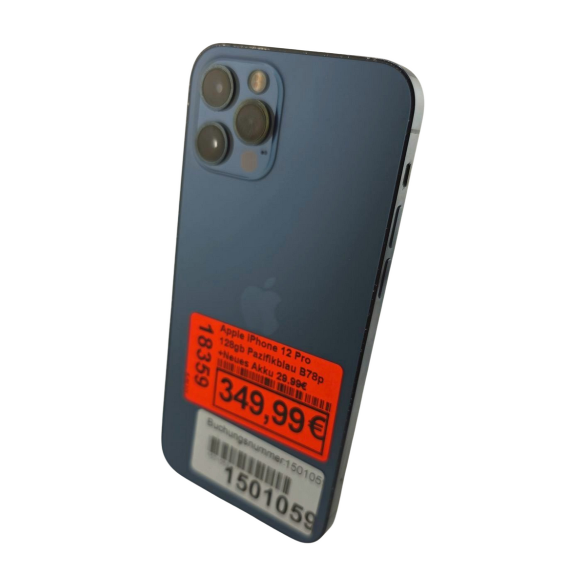 Apple iPhone 12 Pro 128gb Pazifikblau B78p +Neues Akku 29,99€